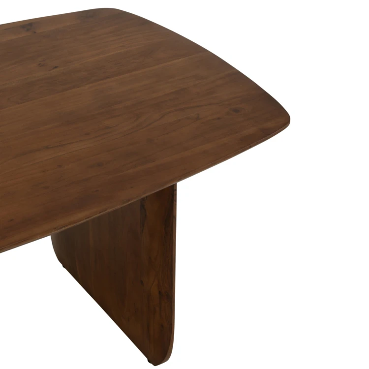 Table à manger en bois d'acacia