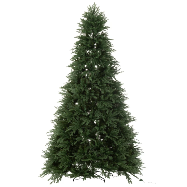 Sapin de Noël lumineux 400 LED Pampa en métal