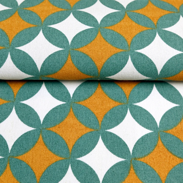 Torchons de cuisine motifs graphiques en coton