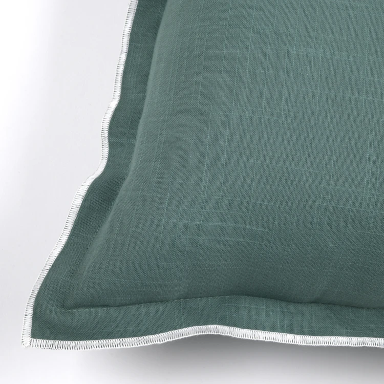 Baumwollkissen mit Textur-Effekt