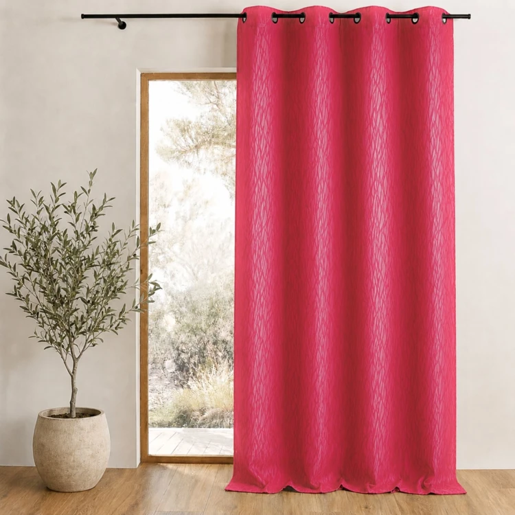 Rideau en jacquard fantaisie
