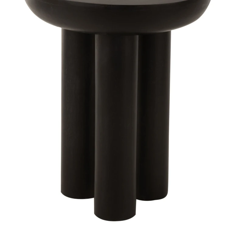 Table basse ronde trio bois de manguier