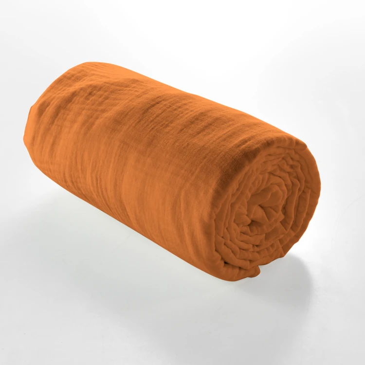 Drap Housse en gaze de coton