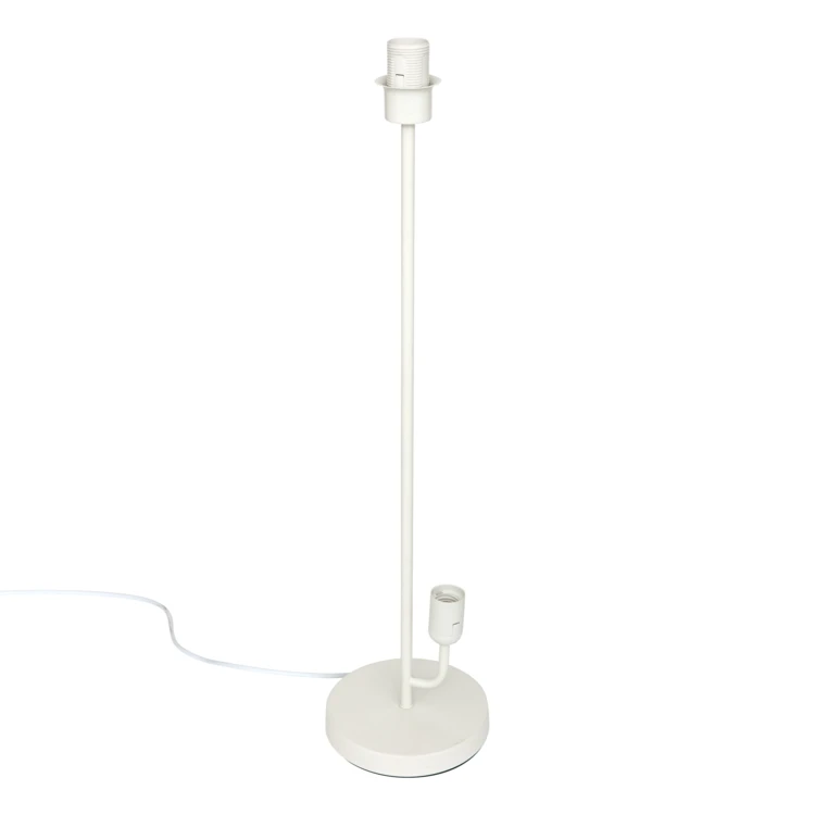 Lampadaire design en acier et béton