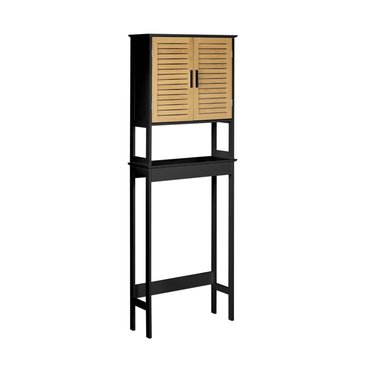 Meuble dessus WC avec rangement