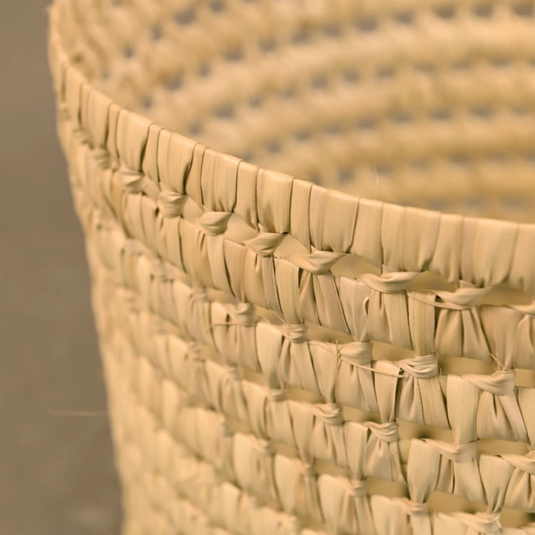 Cache pot feuilles de palmier