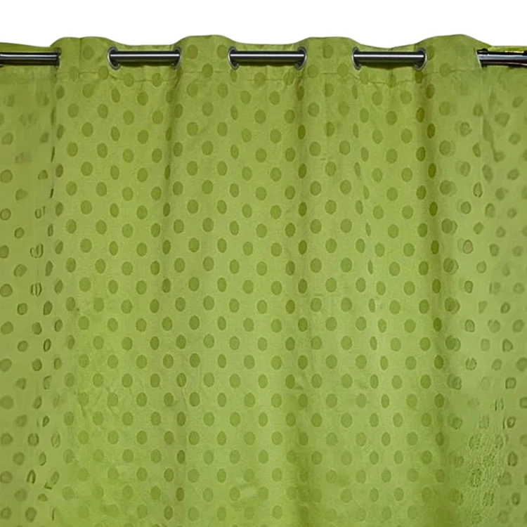 Rideau tamisant à pois