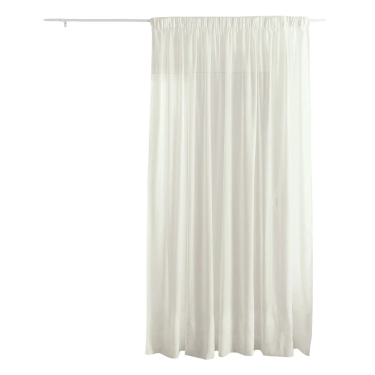 Tenda velata in poly-lin a piombo basso