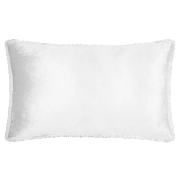 Coussin ultra doux effet fourrure