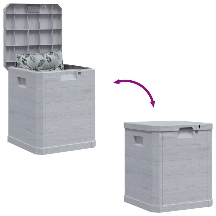 Coffre de rangement extérieur 90 L avec couvercle
