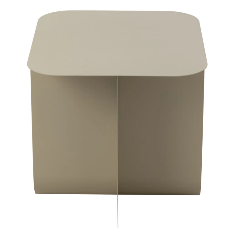 Table basse design contemporain en métal