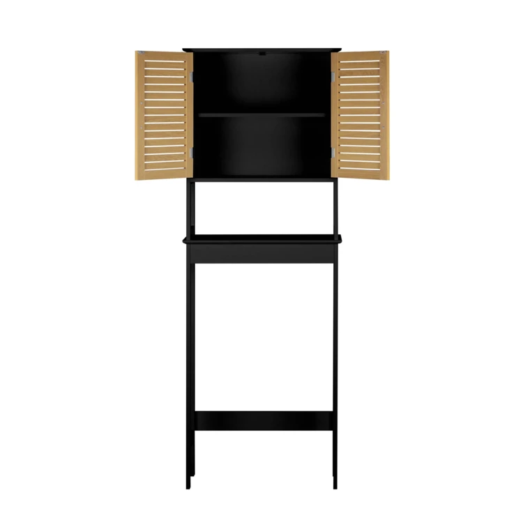 Meuble dessus WC avec rangement