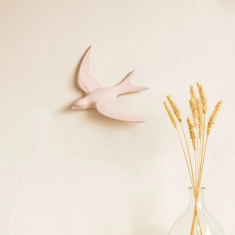 Decoración de pájaro dorado