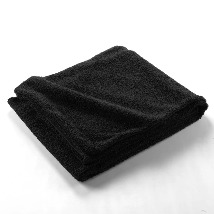 Plaid Wooly Bouclette Unie