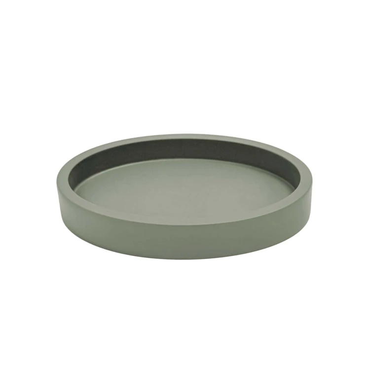 Porte-savon de salle de bain en polyrésine