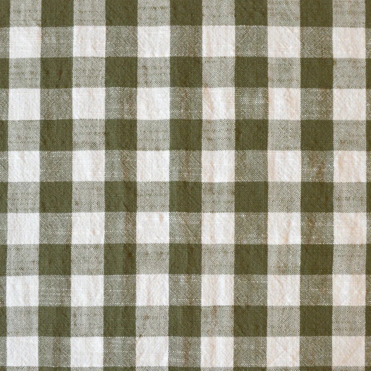 Gewebter Vichy-Baumwollstoff für Möbel upholstery