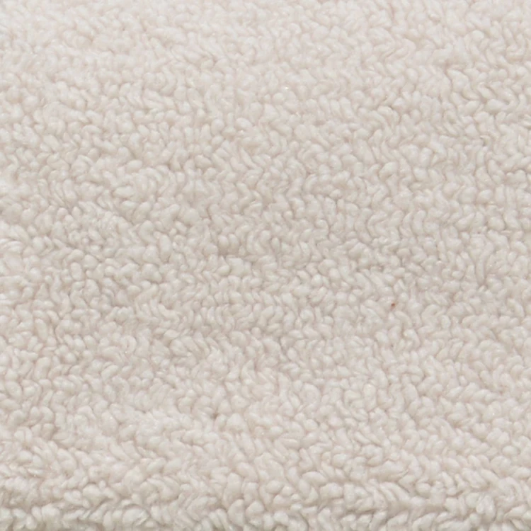 Tissu sherpa effet peau de mouton