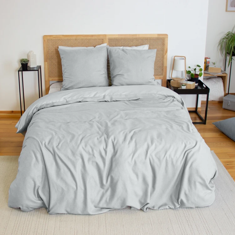 Juego de cama de 3 piezas sensación franela