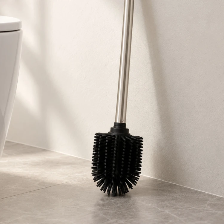 WC-Bürste mit Metallstiel
