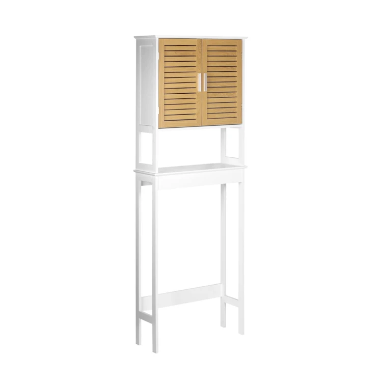 Meuble dessus WC avec rangement
