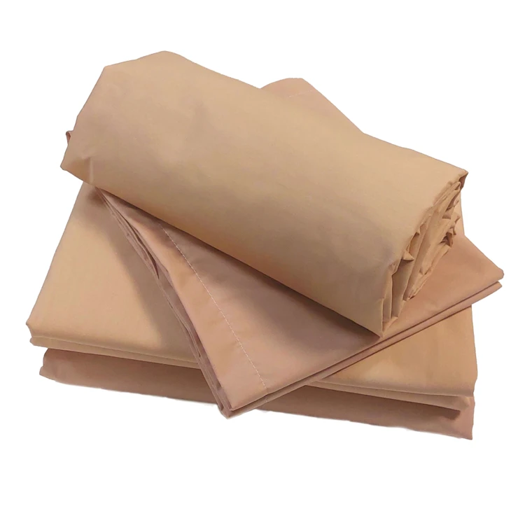 Taie d’oreiller percale de coton piquée unie