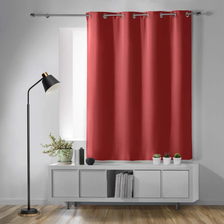 Rideau court obscurcissant 90 % adapté radiateur