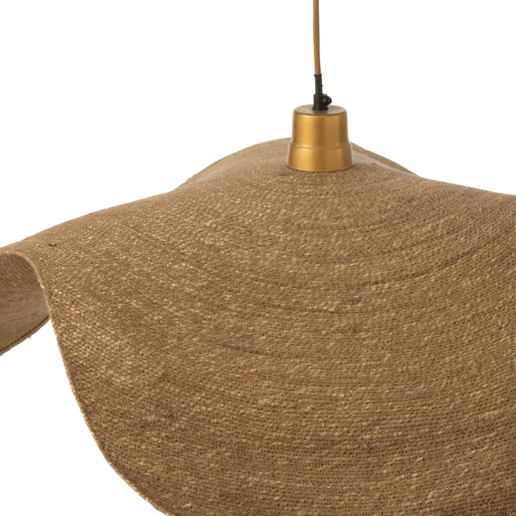Suspension en jonc naturel