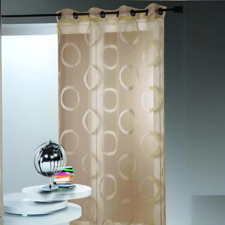 Visillo organza jacquard oléron