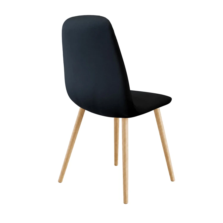 Housse de chaise scandinave extensible unie