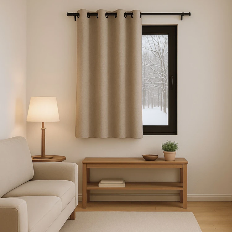 Tenda antifreddo foderata in pile