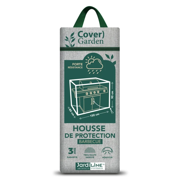 Housse de protection barbecue rectangulaire