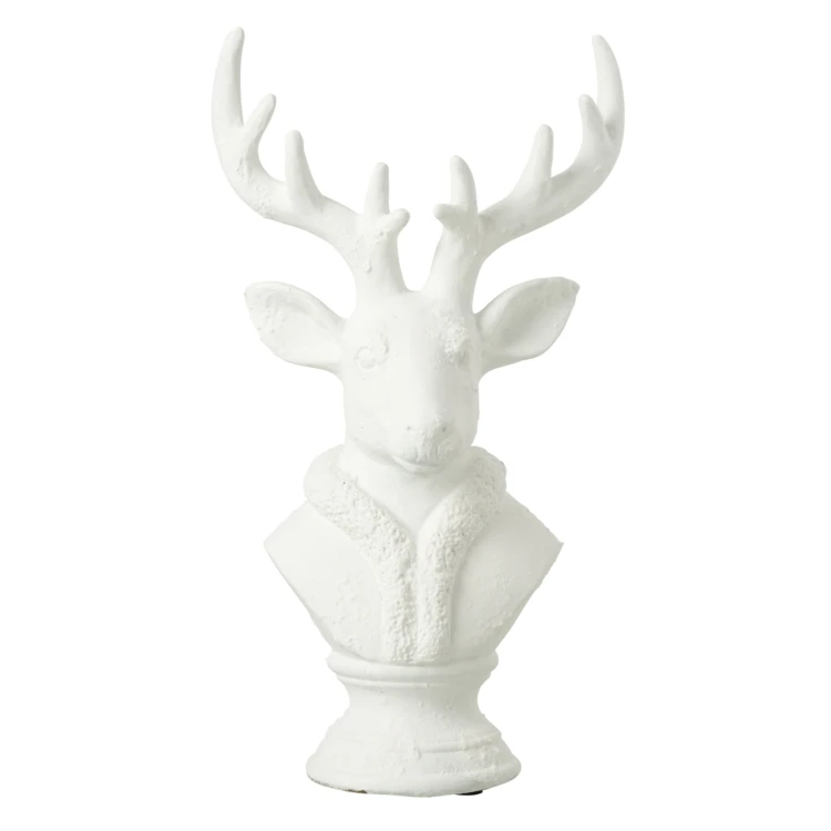 Statue cerf décorative en résine