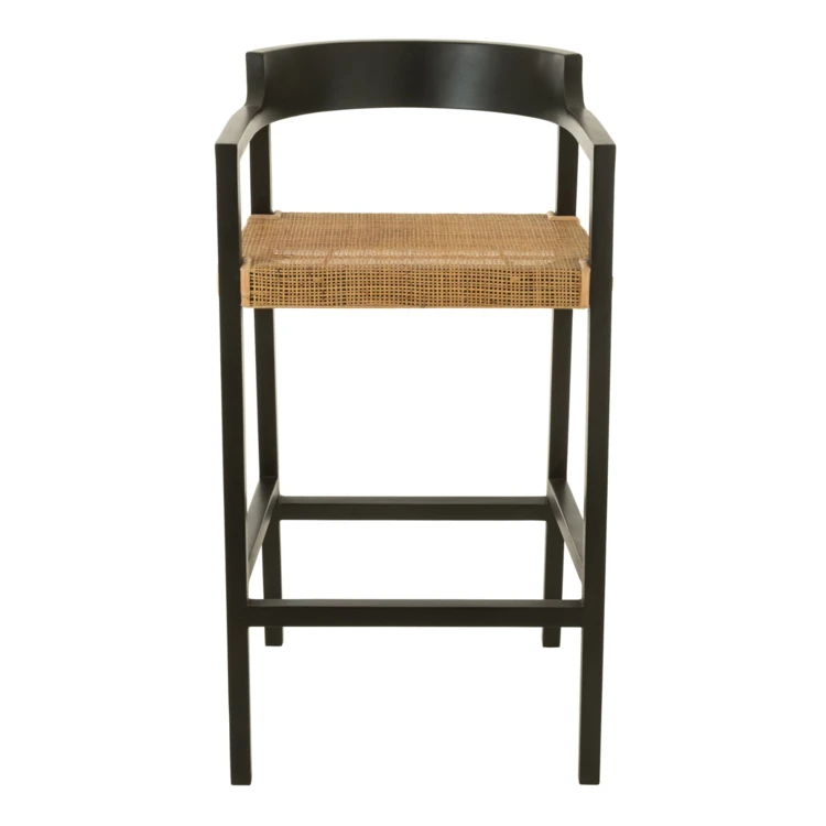 Chaise de bar en teck