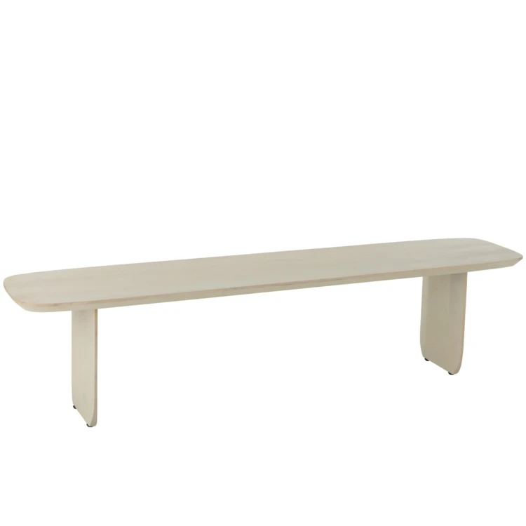 Banc en bois d'acacia