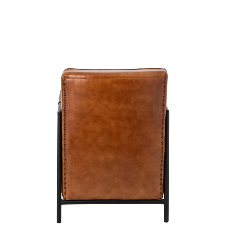 Fauteuil en cuir