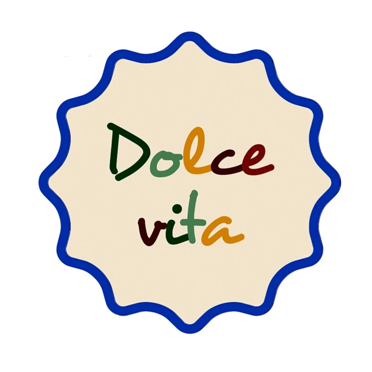 Runder, fester Tischset Dolce Vita