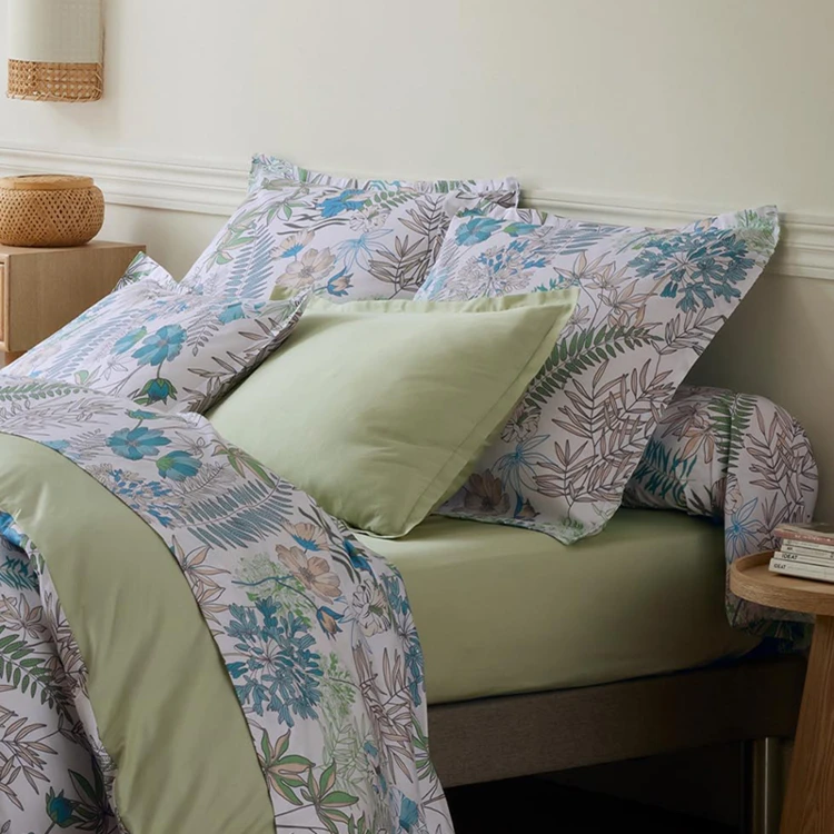 Taie d’oreiller satin de coton végétal