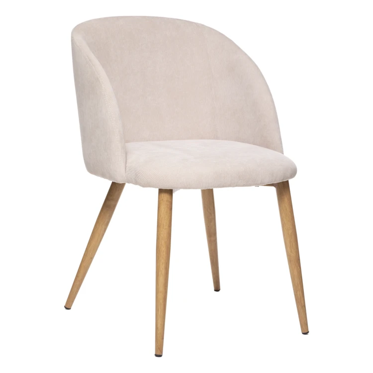 Silla de comedor tapizada