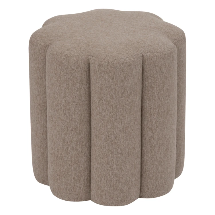 Blumenförmiger Pouf