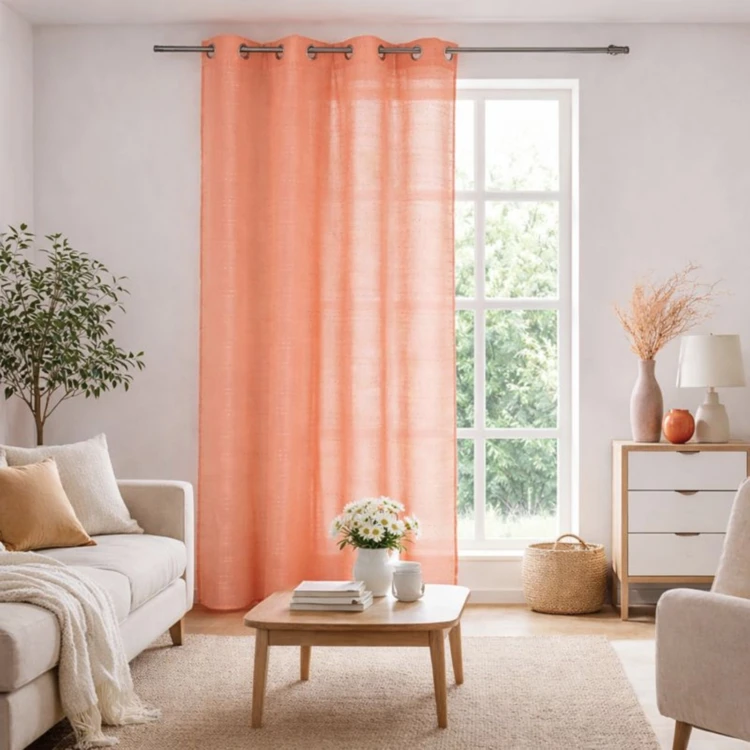 Voilage en Étamine fantaisie "Doupion"