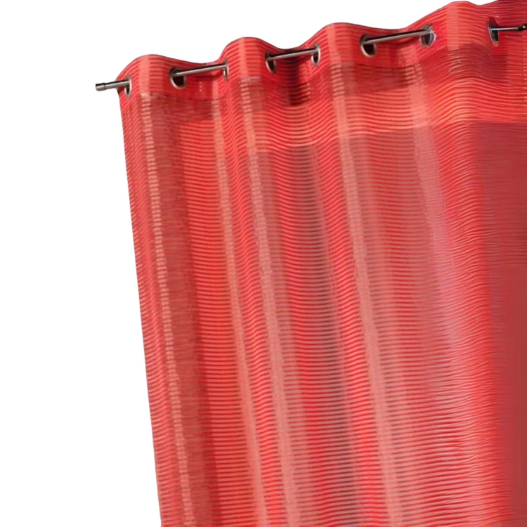 Vorhang Organza mit Questreifen