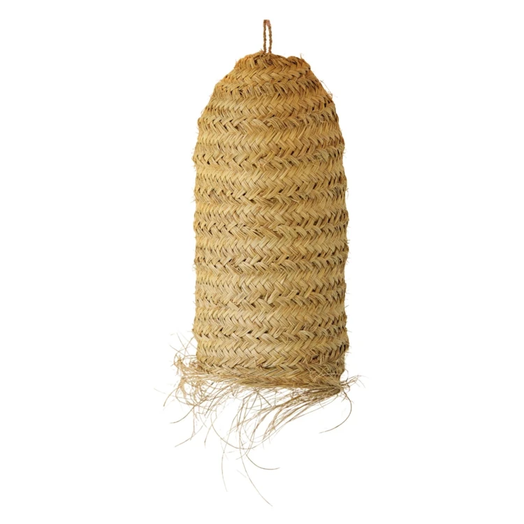 Abat-jour tube fibre de palmier