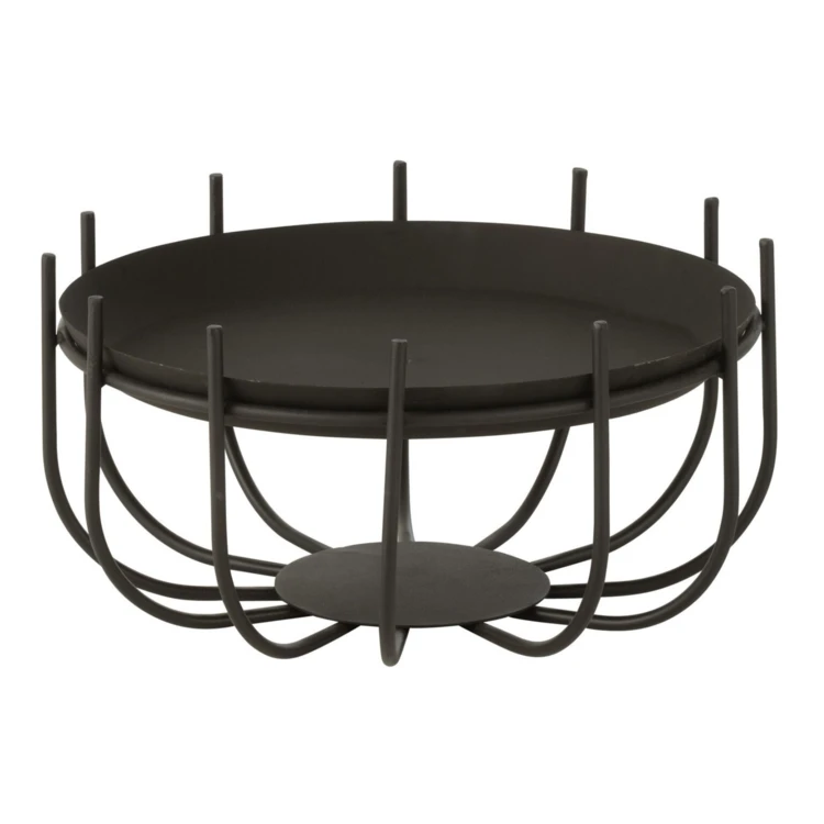 Brasero exterior de metal