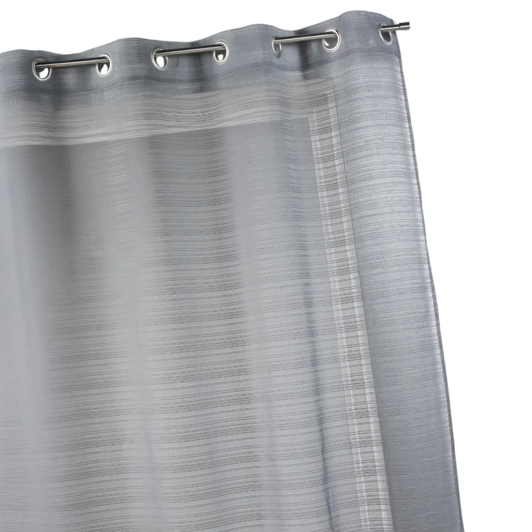 Voilage fantaisie à fines rayures