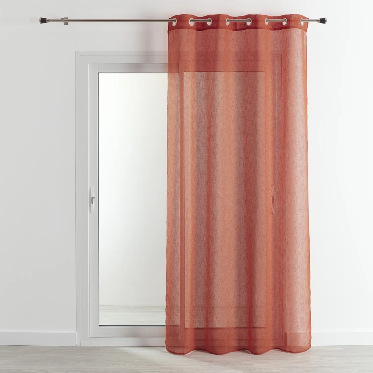 Voilage  effet lin fluide