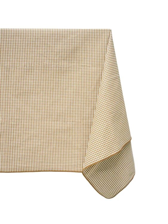 Nappe rectangulaire enduite à carreaux
