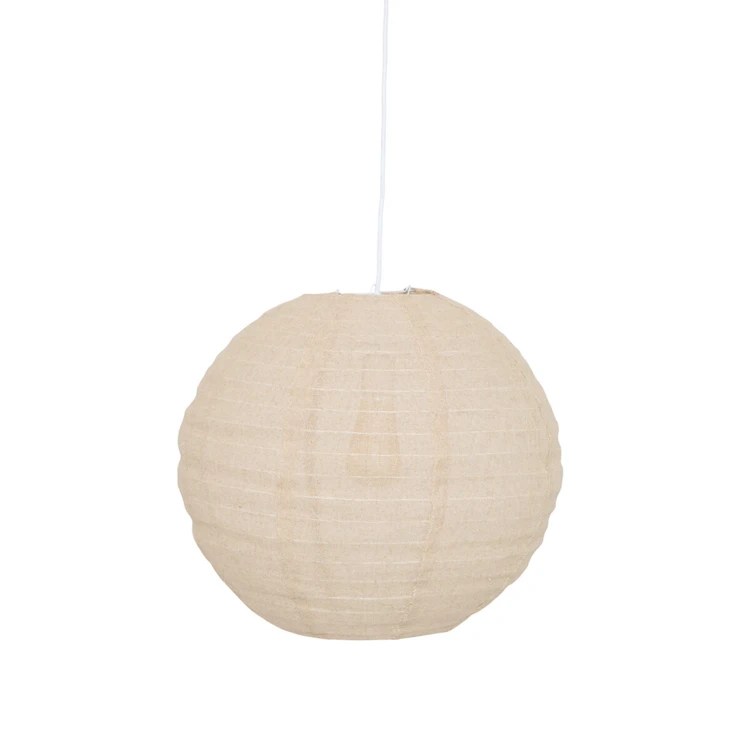 Lanterne japonaise en lin