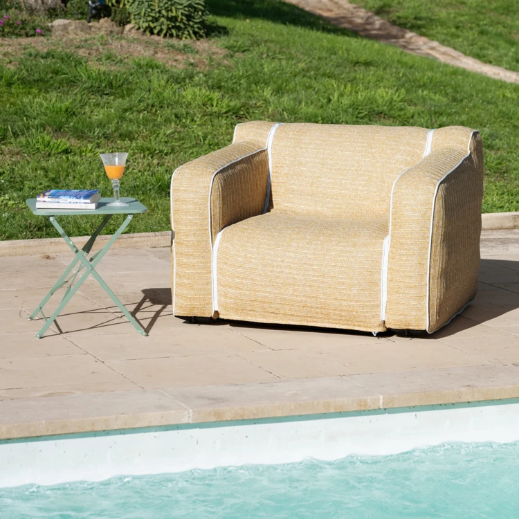 Lot de 2 accoudoirs gonflables pour fauteuil modulable extérieur et intérieur