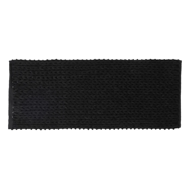 Tapis de bain tressé épais