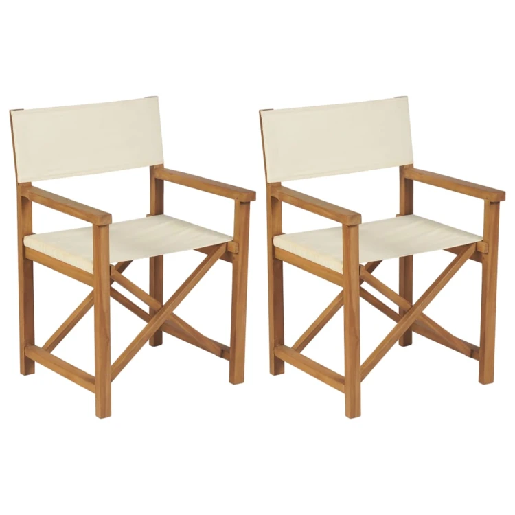 Silla de director de madera para exteriores